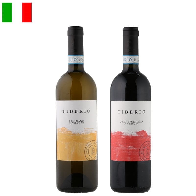 ラシーヌの《白・赤》２本セット　ティベリオ