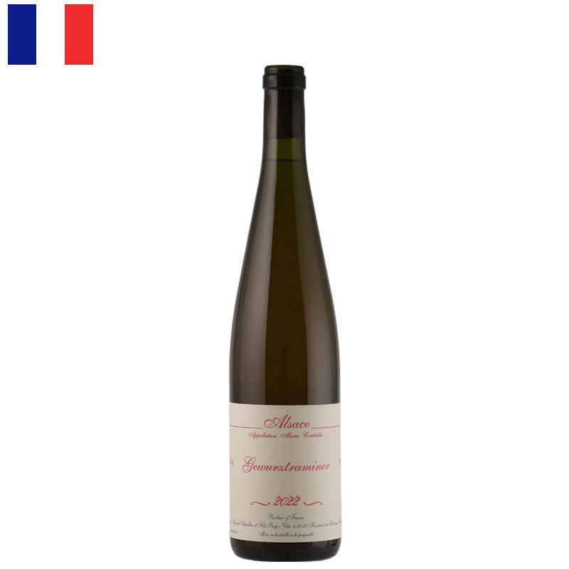 ジェラール・シュレール・エ・フィス / ゲヴュルツトラミネール　キュヴェ・パルティキュリエール 2022　＊お一人様１本まで
