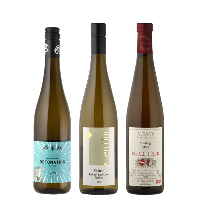 スタッフセレクション！異なる産地のリースリング３本セット