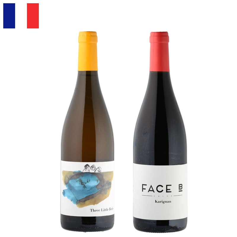 ラシーヌの《白・赤》２本セット　ファス・べー