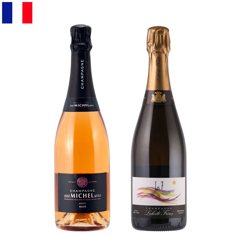 シャンパーニュ・特別セレクション２本セット－⑧ ＊お一人様１セットまで