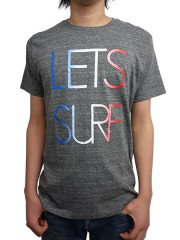 Rolland Berry CP Heather body S/S Tee LETS SURFGRADATION GRAY