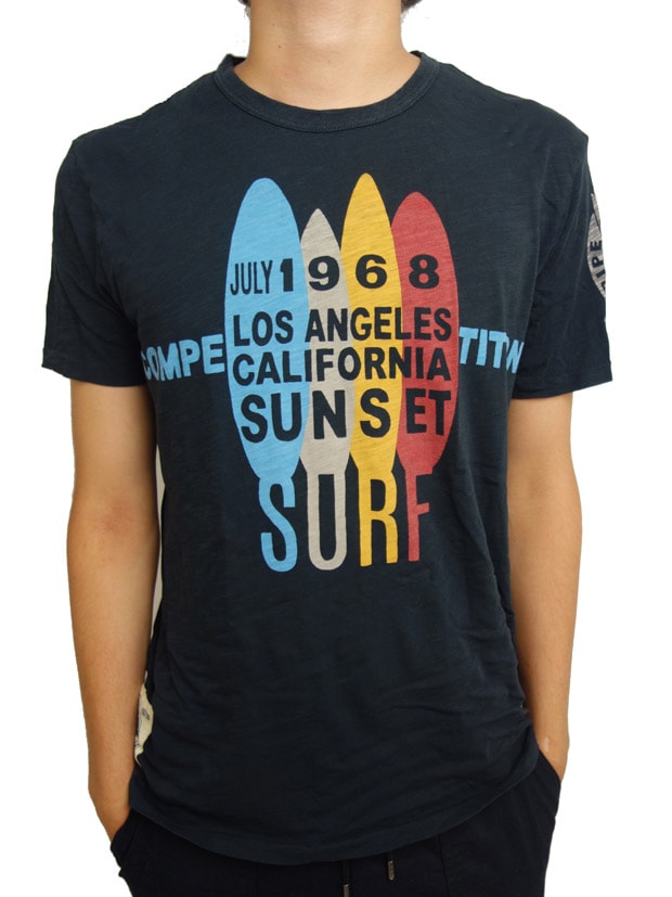 SUNSET SURF 1968 SURF COMPETITION VINTAGE BLACK