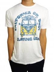 SUNSET SURF CALI OR BUST OPTIC WHITE
