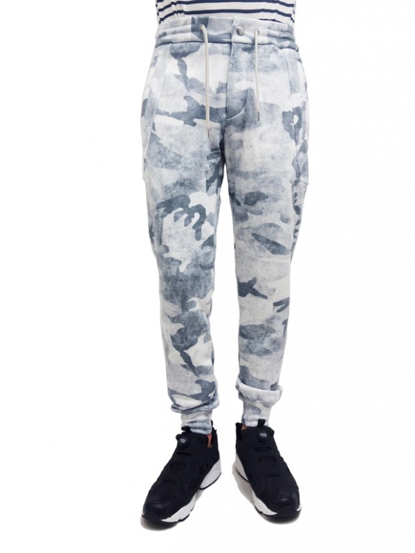 AKM  SOLID EASY RIB WHITE CAMO