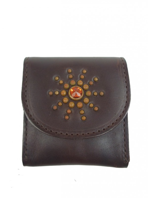 HTC FLAP COIN&CARD CASE STARBURST BROWN