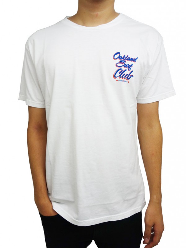 Oakland Surf Club SINALOA Tee White