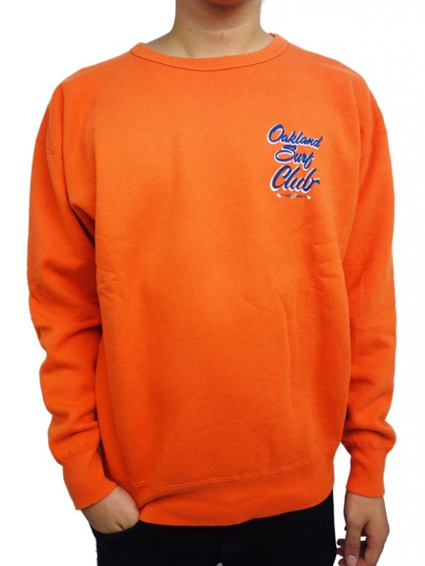 Oakland Surf Club Alfried sign crew Orange