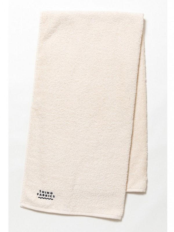 THING FABRICS ORGANIC T100 bath towel Beige
