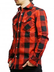 ROURKE RANgE  buffaro plaid heavy shirts RED
