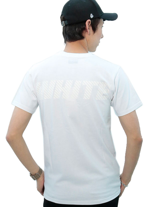 junhashimoto COLOR PRINT TEE WHITE
