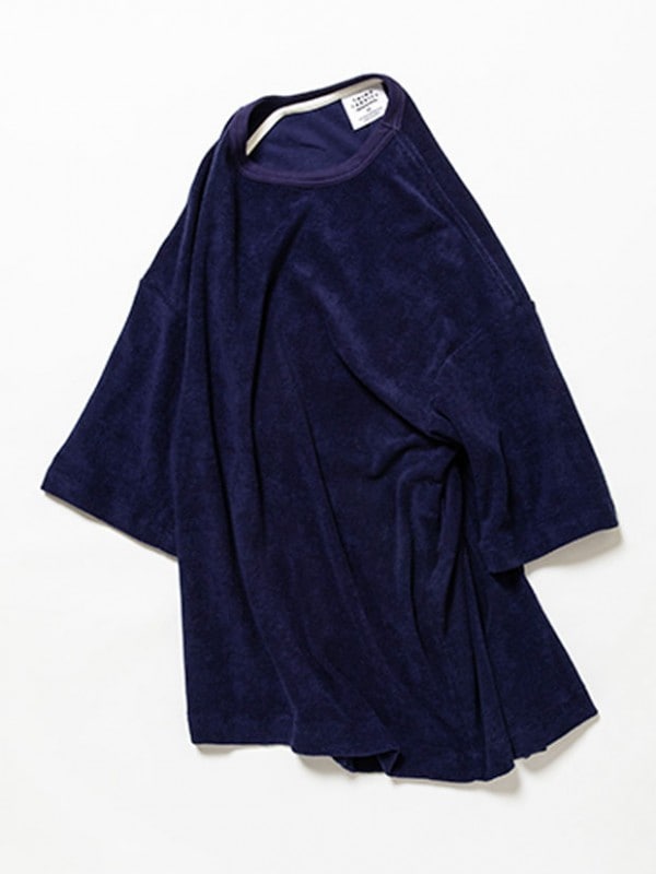 THING FABRICS Relax T-shirt NAVY