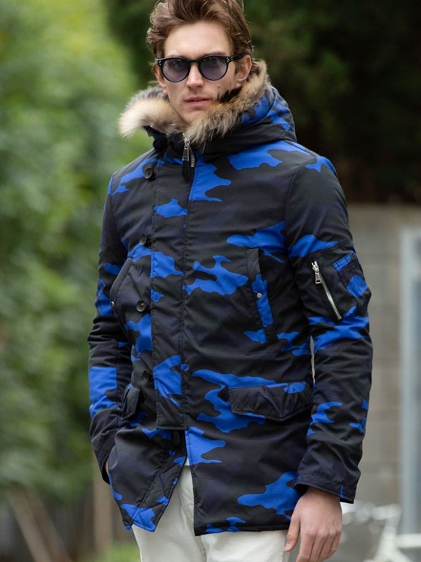 wjk N3B(PRIMALOFT) BLUE CAMO