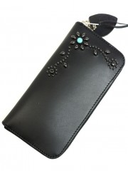 HTC BLACK ZIPPER LARGE W023 BLACK