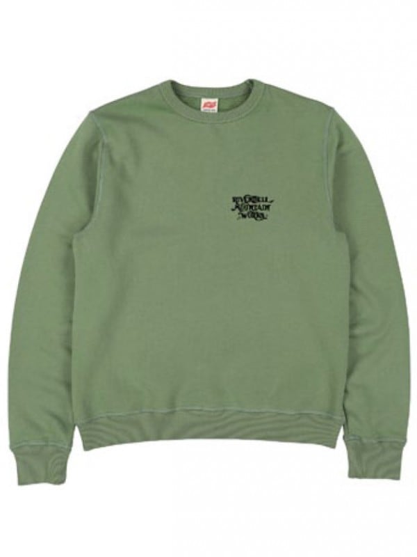 TSPTR SWEATSHIRT RIVENDELL LOGO OLIVE