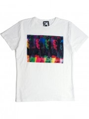 Rolland Berry SPRAY ART sp slub body ART Tee WHITE
