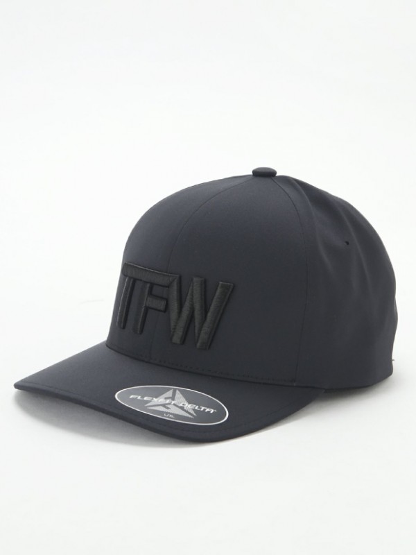 TFW49 6 PANEL CAP/ BLACK×BLACK