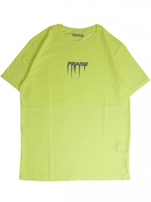 PRAISE MATRIX S/S TEE / YELLOW