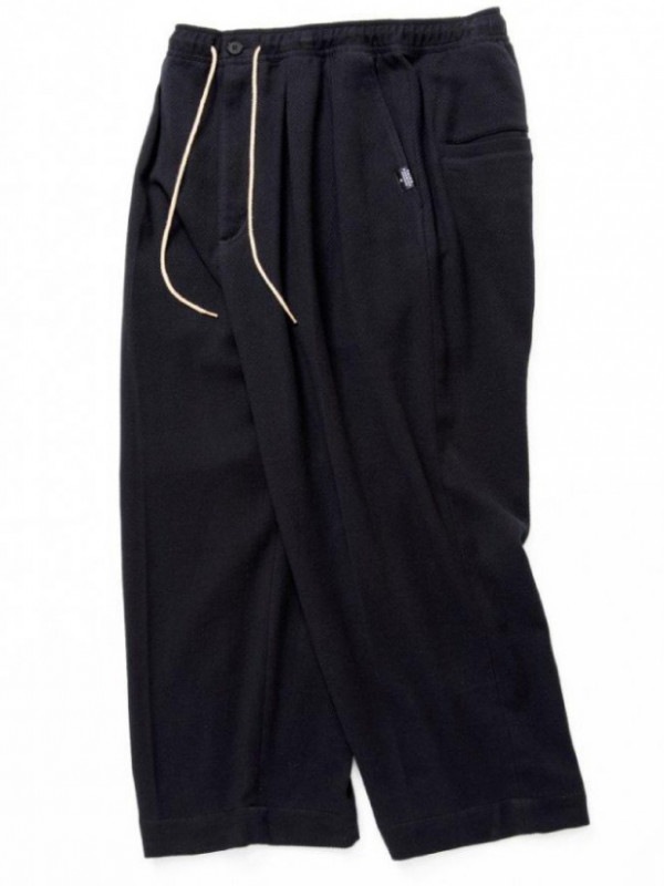THING FABRICS TF WIDE PANT / BLACK