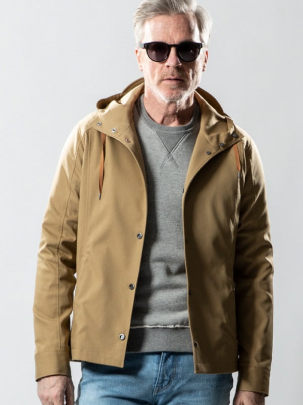 wjk  LIGHT PARKA / BEIGE