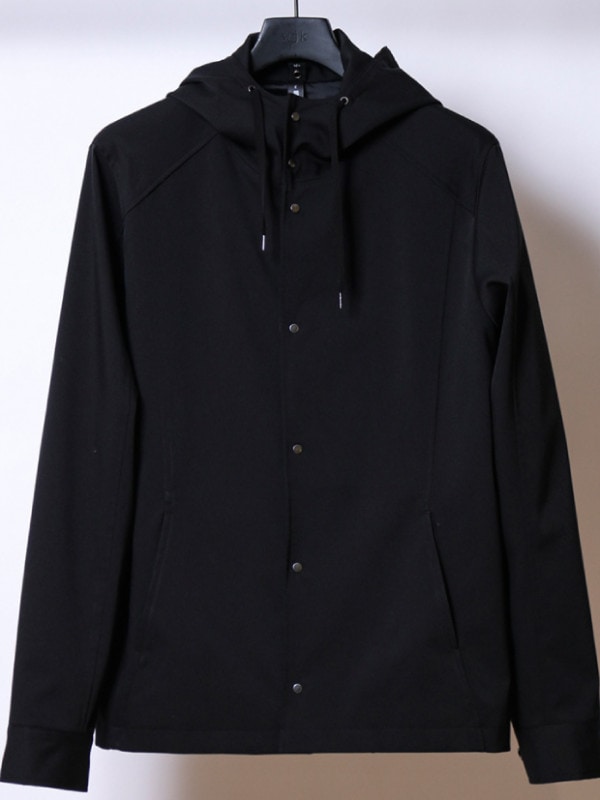wjk  LIGHT PARKA / BLACK