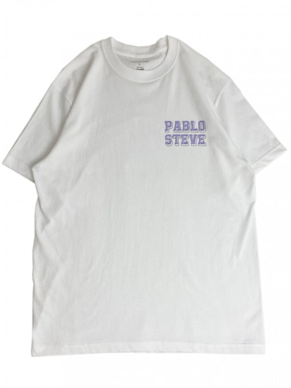 PABLO AND STEVE CO-OPERATIVE S/S TEE / PURPLE