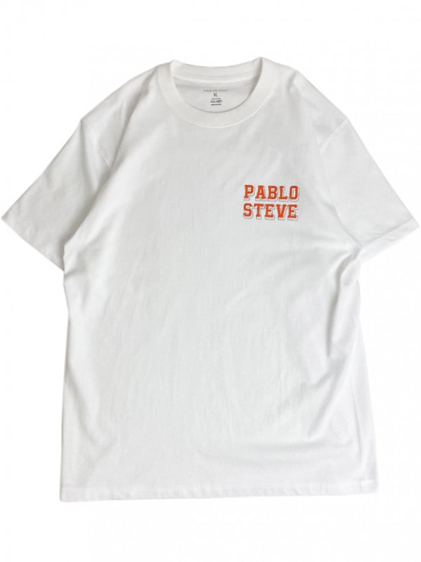 PABLO AND STEVE CO-OPERATIVE S/S TEE / ORANGE