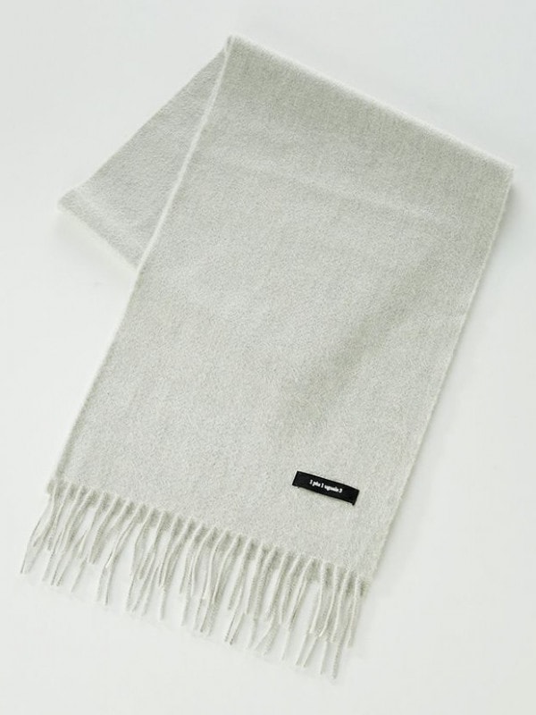 1PIU1UGUALE3  MUFFLER BY BEGG&Co. / L.GRAY