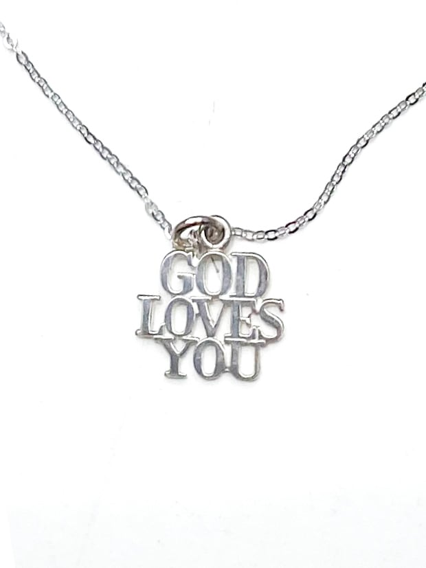 VINTAGE TIFFANY G.L.Y CHARM NECKLACE 117