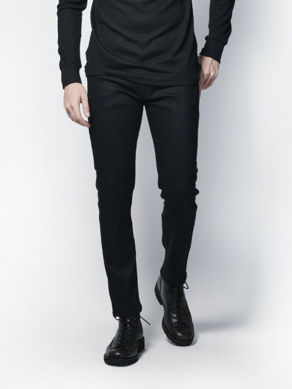 junhashimoto D04 EDWIN SLIM JERSEYS / BLACK