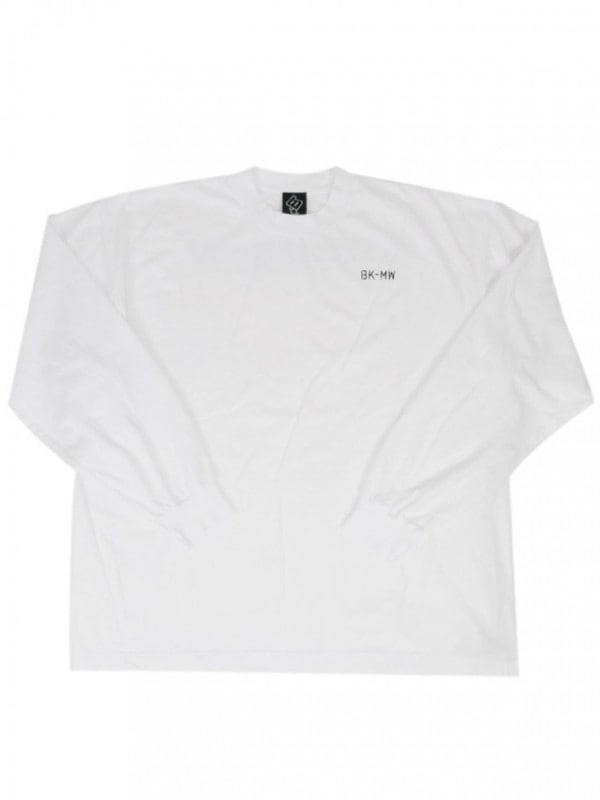 BROOKLYN MACHINE WORKS - BROOKLYN L/S TEE / WHITE