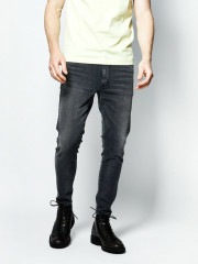 junhashimoto D02 CARROT FIT DENIM / GREY