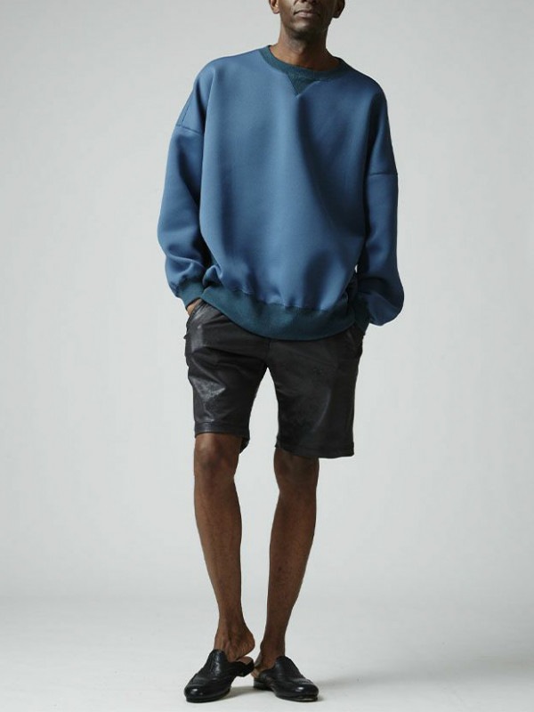 1PIU1UGUALE3  SPORTS SHORTS / BLACK