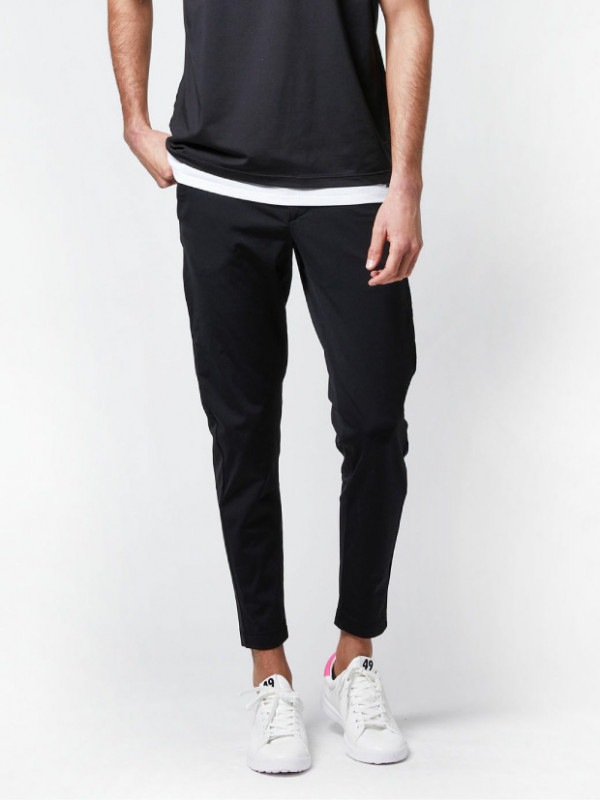 TFW49 P02 ANKLE SLIM PANTS / BLACK