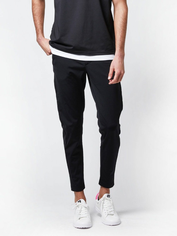TFW49 P02 ANKLE SLIM PANTS / BLACK