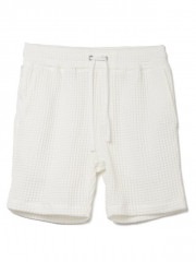 SeaGreen BIG WAFFLE shorts / WHITE