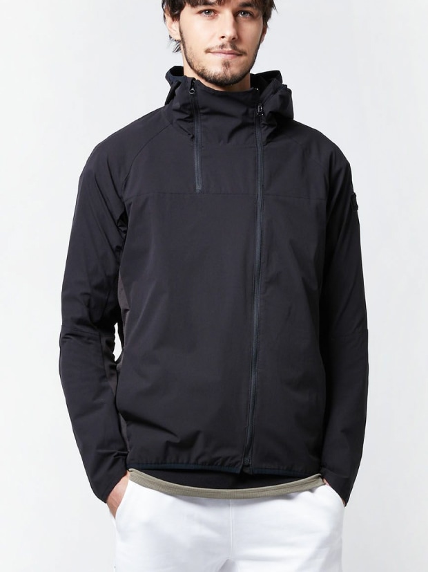 TFW49 B04 HOODED PARKA / BLACK