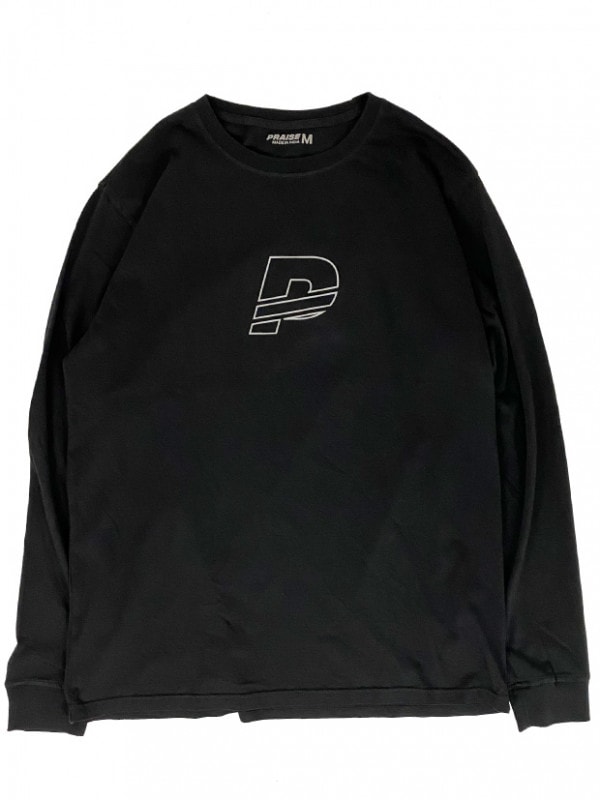 PRAISE RAZ0R L/S TEE / BLACK