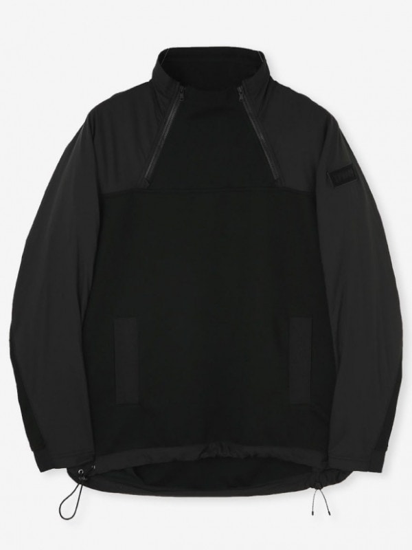 TFW49 HYBRID PULLOVER / BLACK