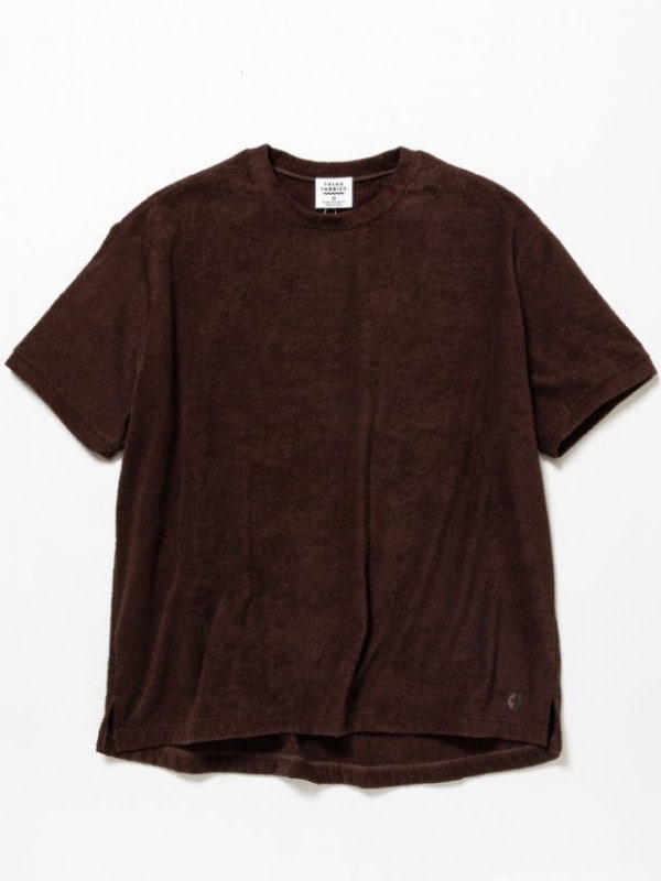 THING FABRICS TF T-shirt KHAKI BROWN