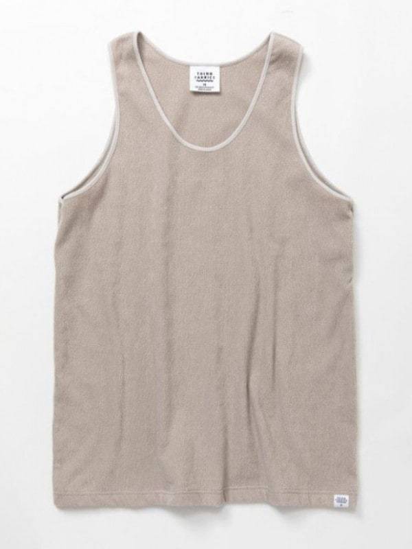 THING FABRICS TF TANK TOP BEIGE