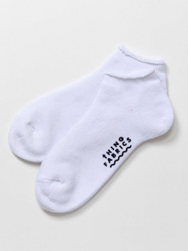 THING FABRICS HEATHER PILE  SOX / WHITE