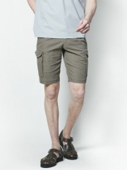 junhashimoto P07 ORIGAMI SHORTS 21ss / KHAKI
