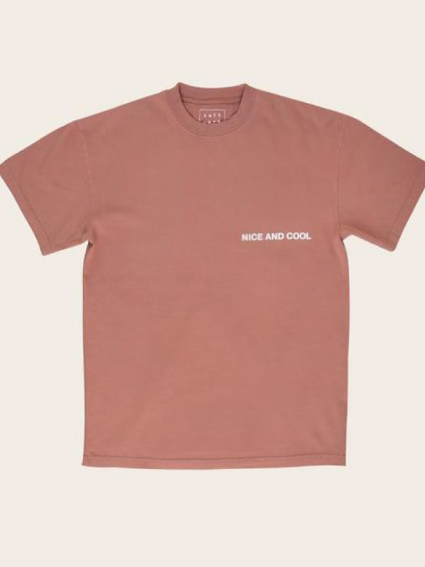 SALT SURF MINI NICE AND COOL S/S / RED DIRT