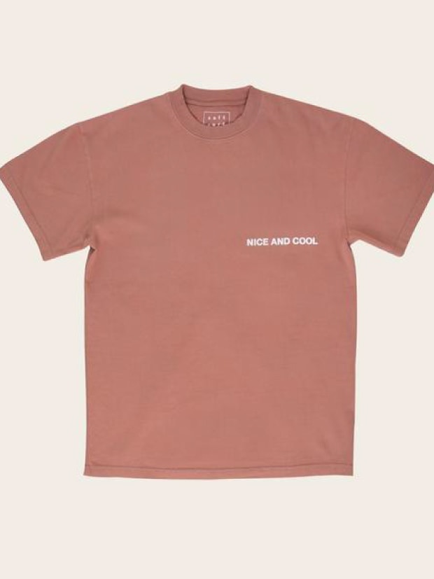SALT SURF MINI NICE AND COOL S/S / RED DIRT