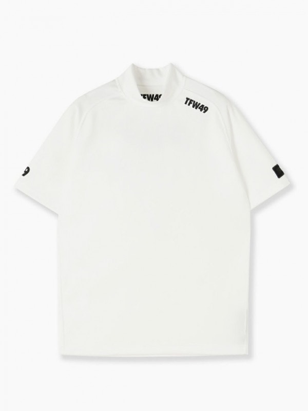 TFW49 MOCK NECK S/S / WHITE