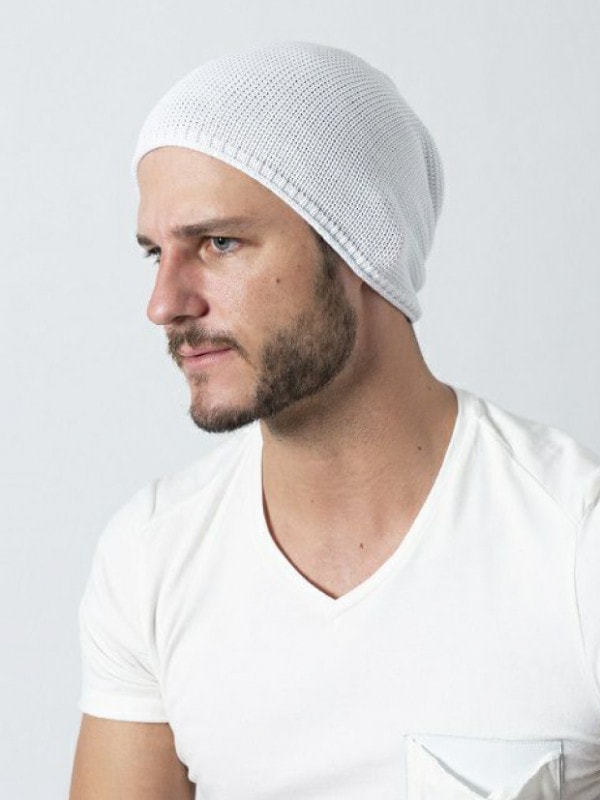 wjk thermo-cool watch cap / WHITE