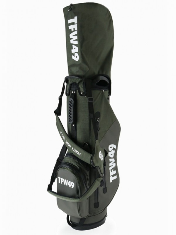 TFW49 A01 CADDIE BAG / KHAKI x CHARCOAL