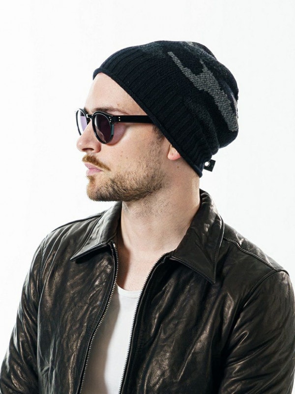 wjk powder knit watch / BLACK CAMO