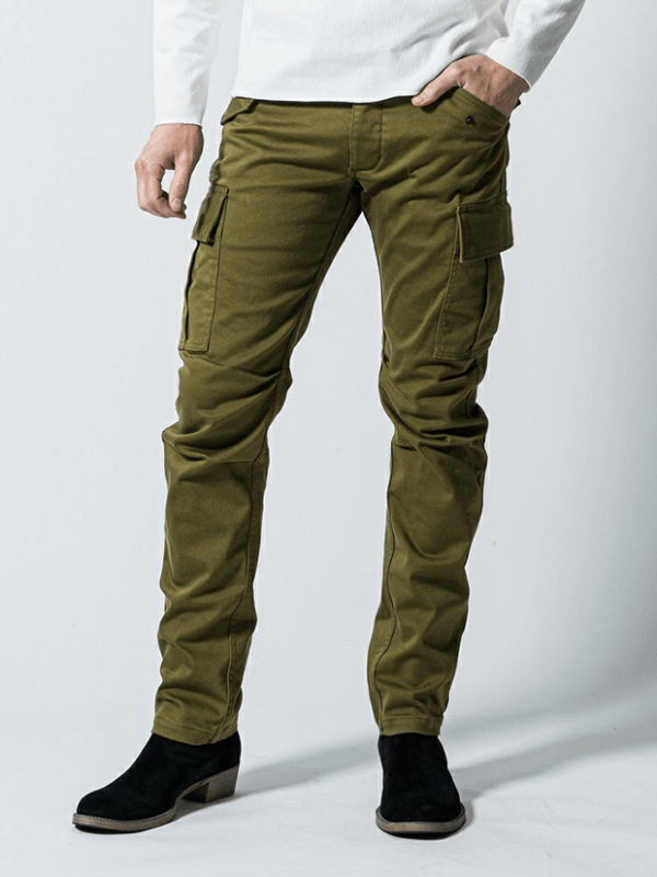 wjk M65 skinny pants / KHAKI